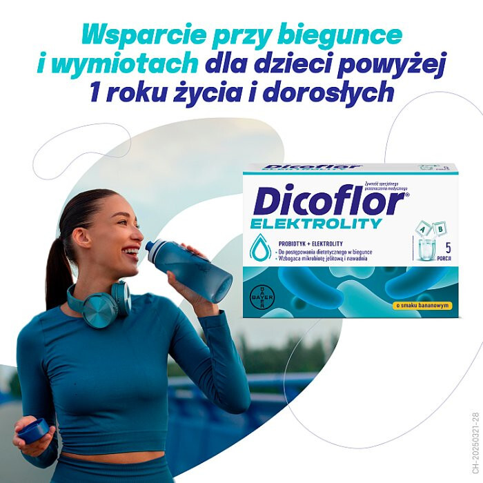 Dicoflor Elektrolity saszetki, 10 szt.