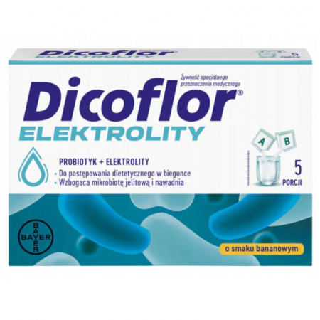 Dicoflor Elektrolity saszetki, 10 szt.