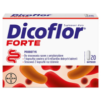 Dicoflor Forte probiotyk w kapsułkach, 20 szt.