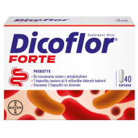 Dicoflor Forte probiotyk w kapsułkach, 40 szt.