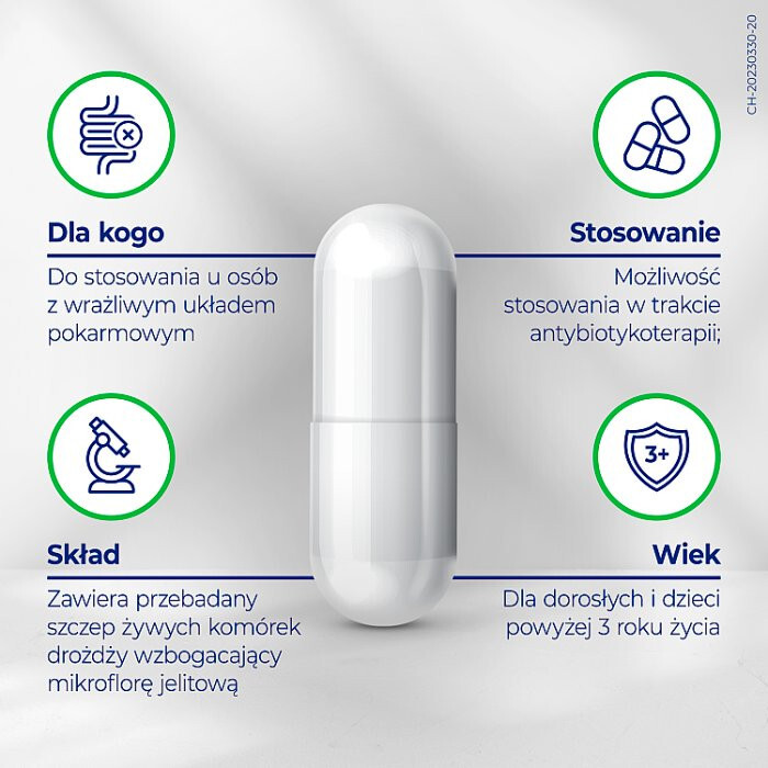 Dicoflor Ibsium kapsułki na dyskomfort jelitowy, 20 szt.