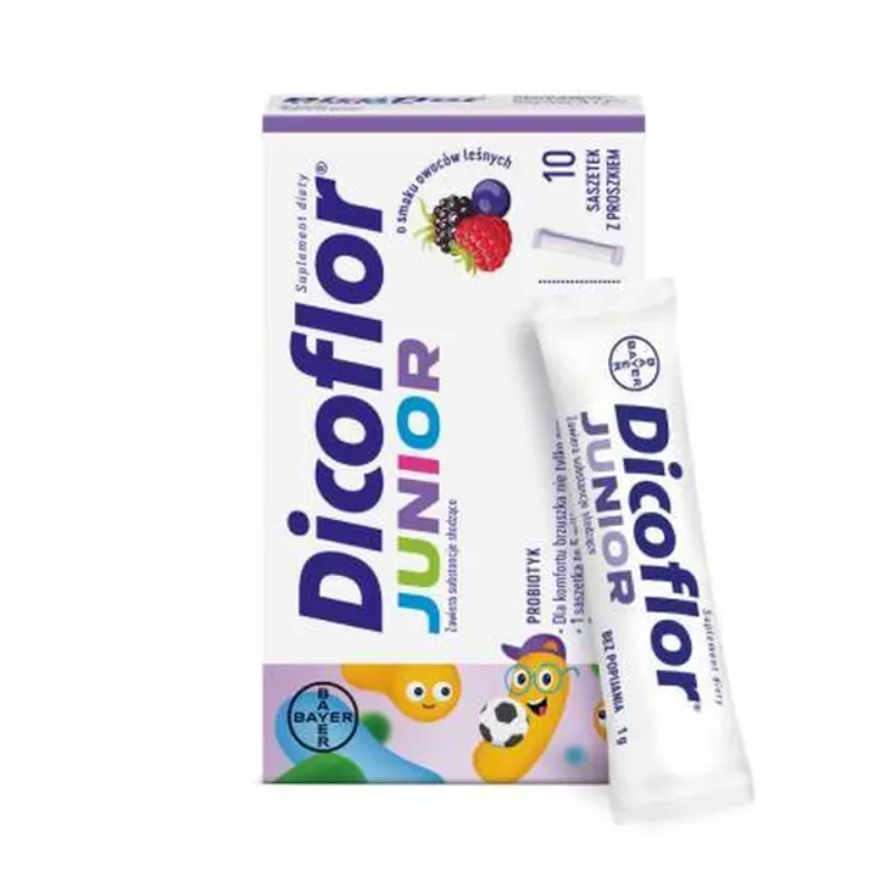 Dicoflor Junior saszetki, 10 szt.