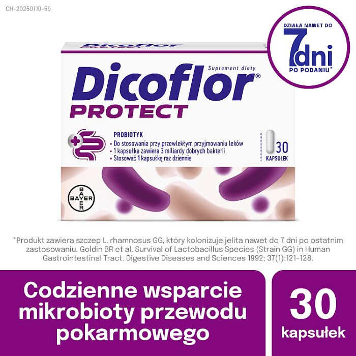 Dicoflor Protect probiotyk w kapsułkach, 30 szt.