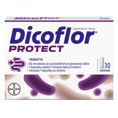 Dicoflor Protect probiotyk w kapsułkach, 30 szt.