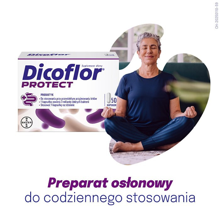 Dicoflor Protect probiotyk w kapsułkach, 50 szt.