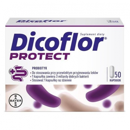 Dicoflor Protect probiotyk w kapsułkach, 50 szt.