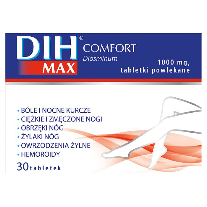 DIH Max Comfort 1000 mg 30 tabl.