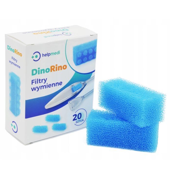 DinoRino filtry do aspiratora 20 sztuk
