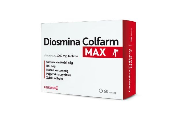 Diosmina Max 60 tabletek