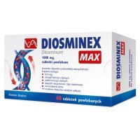 Diosminex Max 1000 mg  60 tabletek powlekanych
