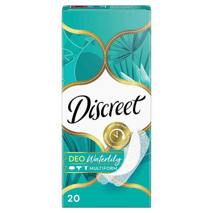 DISCREET Deo waterlily Wkładki higieniczne 20 szt.