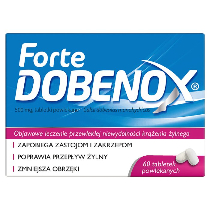 Dobenox Forte 500mg 60 tabletek powlekanych