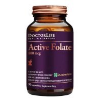 Doctor Life Active Folate 800 mcg kapsułki z aktywnym kwasem foliowym, 60 szt.