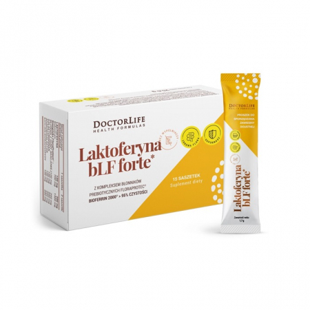 Doctor Life Laktoferyna bLF Forte w saszetkach, 15 szt.