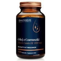 Doctor Life Olej z czarnuszki w kapsułkach, 100 szt.