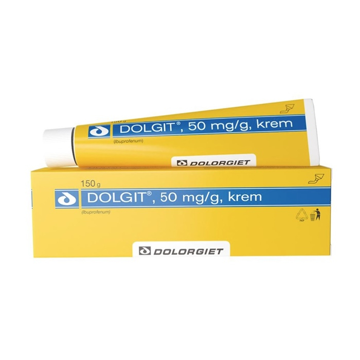 Dolgit 5% krem przeciwbólowy i przeciwzapalny, 150 g