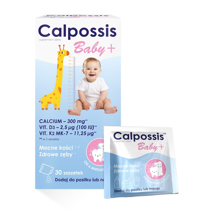 Domowa Apteczka Calpossis Baby+ saszetki, 30 szt.