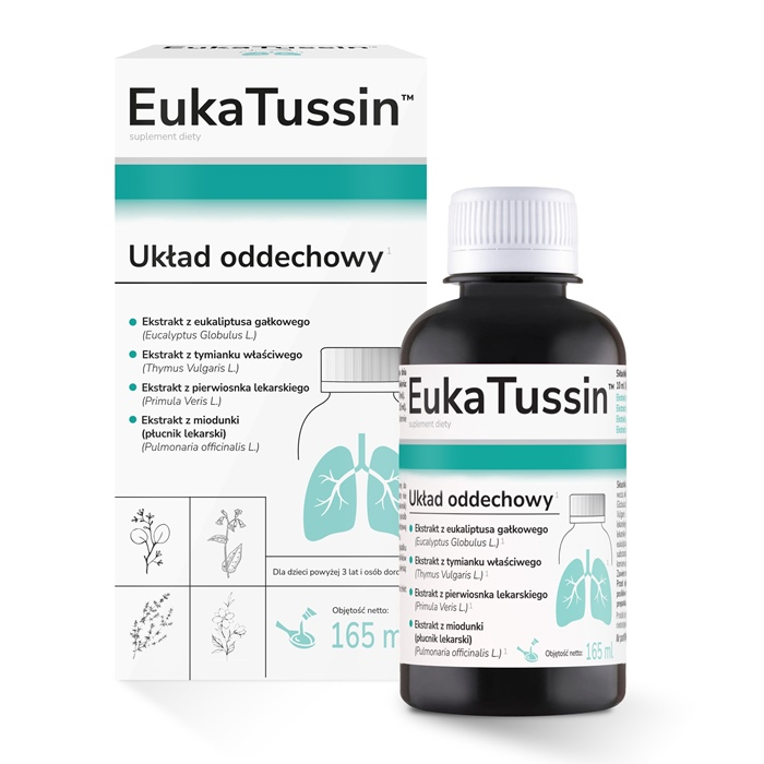 Domowa Apteczka EukaTussin syrop, 165 ml