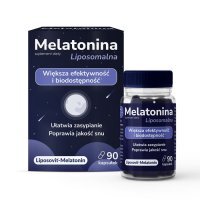 Domowa Apteczka Melatonina Liposomalna kapsułki ułatwiające zasypianie, 90 szt.
