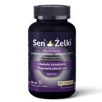 Domowa Apteczka Sen Żelki z melatoniną bez cukru, 60 szt.