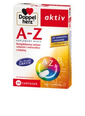 DOPPELHERZ AKTIV A-Z 40 tabl.