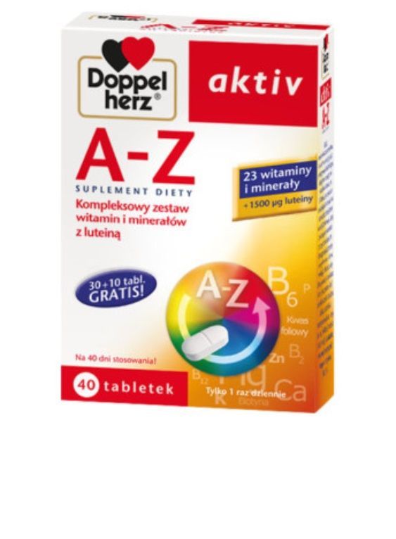 Doppelherz Aktiv A-Z tabletki, 40 szt.