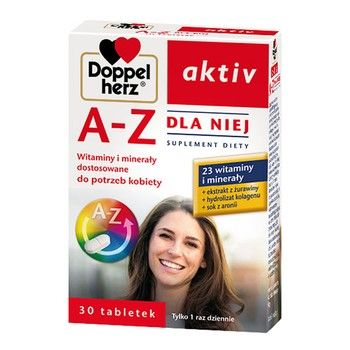 DOPPELHERZ AKTIV A-Z Dla Niej 30 tabletek