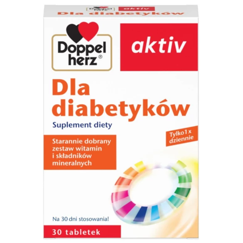 Doppelherz Aktiv Dla Diabetyków tabletki, 30 szt.