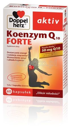 Doppelherz Aktiv Koenzym Q10 Forte kapsułki, 60 szt.