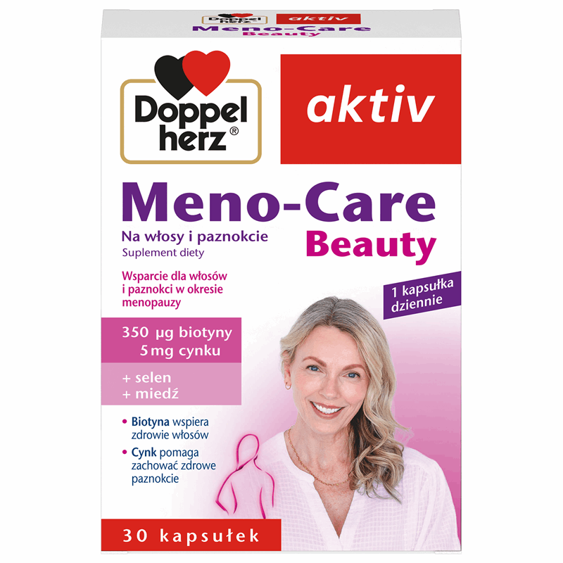 Doppelherz Aktiv Meno-Care Beauty kapsułki, 30 szt.