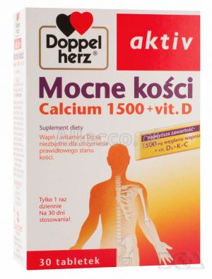 DOPPELHERZ AKTIV Mocne kości 30 tabl.
