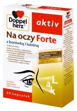 DOPPELHERZ AKTIV Na oczy forte 30 kaps.