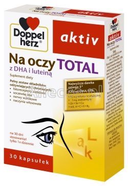 DOPPELHERZ AKTIV Na oczy Total 30 kaps.