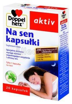 Doppelherz Aktiv Na sen kapsułki, 20 szt.