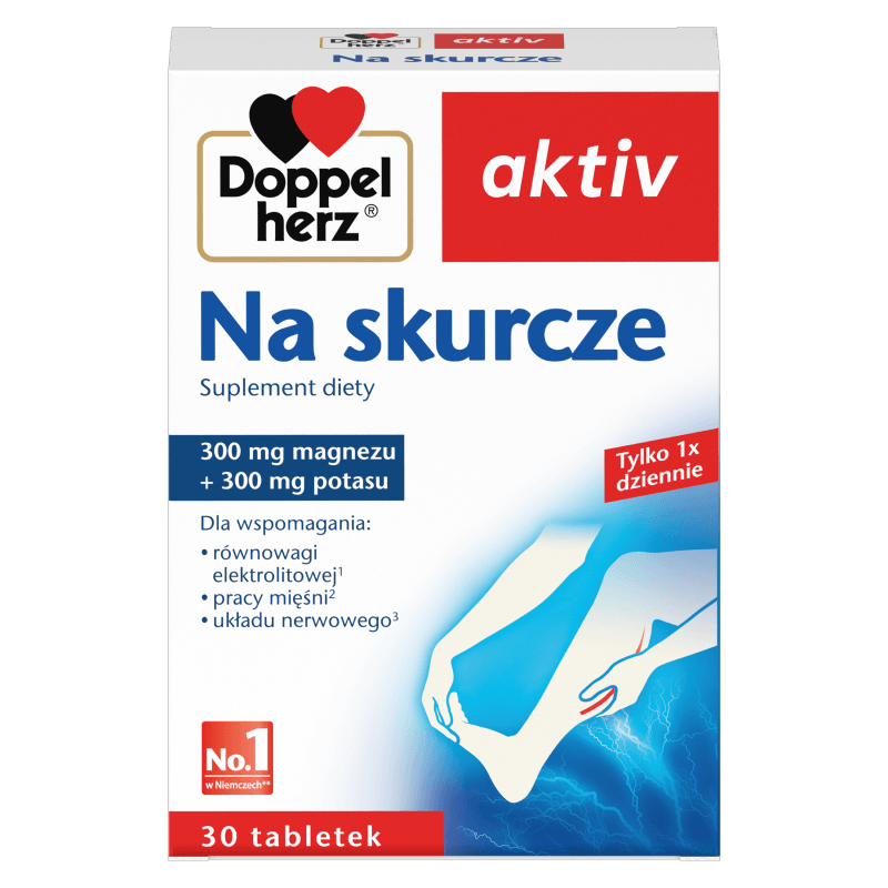 Doppelherz Aktiv Na skurcze tabletki, 30 szt.