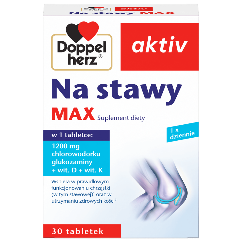Doppelherz Aktiv Na stawy Max tabletki, 30 szt.