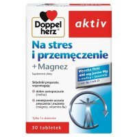 Doppelherz Aktiv Na stres i przemęczenie + Magnez 30 tabletek
