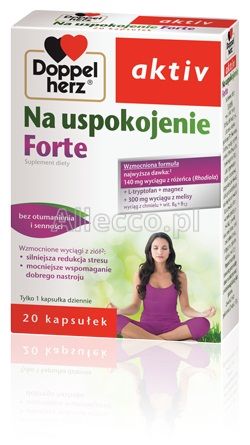 Doppelherz Aktiv Na uspokojenie Forte kapsułki, 20 szt.