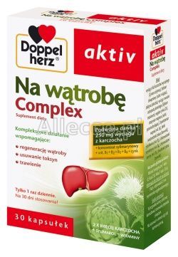 DOPPELHERZ AKTIV Na wątrobę Complex 30 kaps.