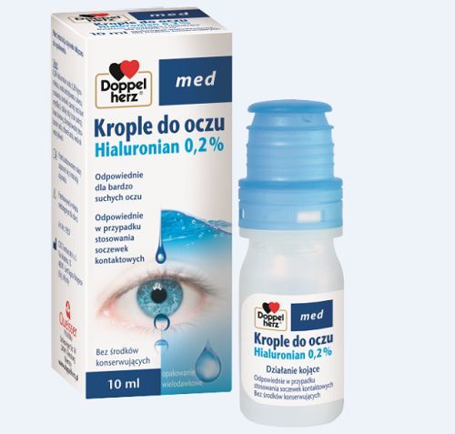 Doppelherz Med  Hialuron.0,2% krople do oczu 10 ml