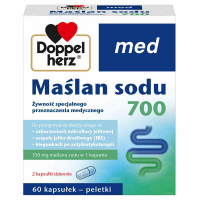 Doppelherz Med Maślan sodu 700 kapsułki, 60 szt.