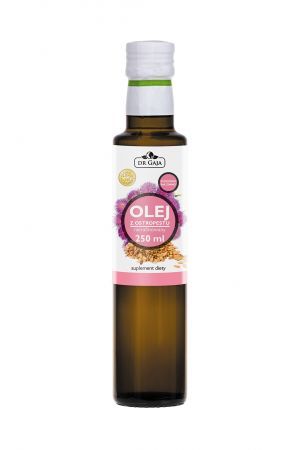 DR GAJA Olej z ostropestu ZIMNOTŁOCZONY NIERAFINOWANY 250 ml