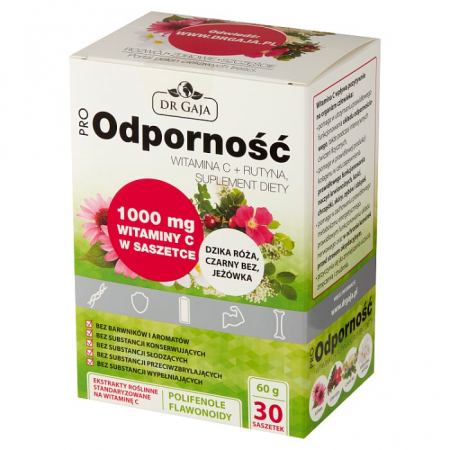 DR GAJA ProOdporność 30 saszetek z proszkiem do sporządzenia roztworu