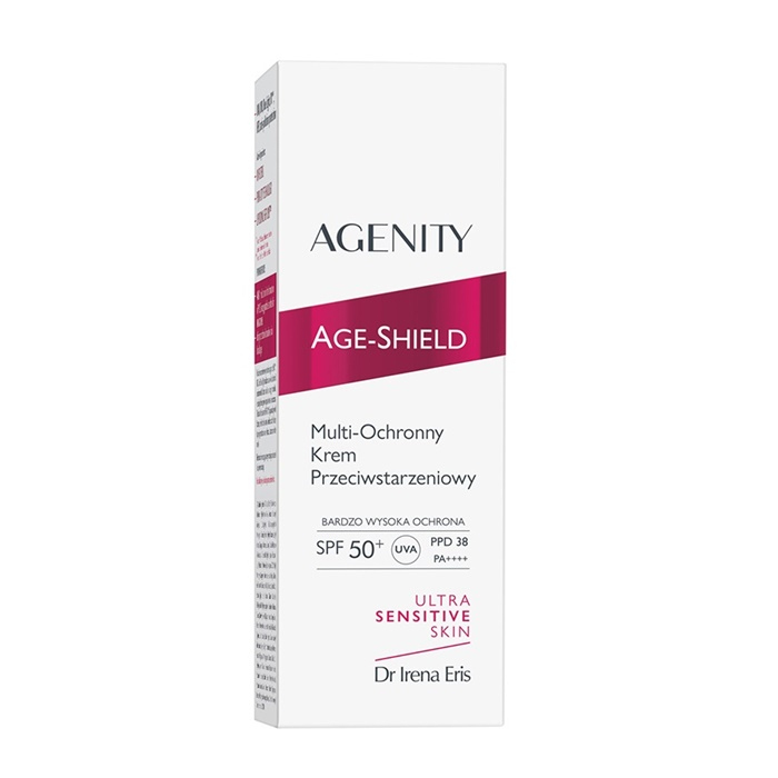 Dr Irena Eris Agenity Age Shield Multi-ochronny krem przeciwstarzeniowy SPF 50+, 50 ml