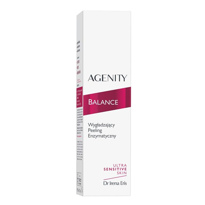 Dr Irena Eris Agenity Balance Wygładzający peeling enzymatyczny do twarzy, 75 ml