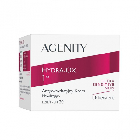Dr Irena Eris Agenity Hydra-Ox 1° Antyoksydacyjny krem nawilżający na dzień SPF 20, 50 ml