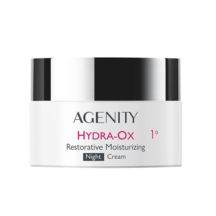Dr Irena Eris Agenity Hydra-Ox 1° Odbudowujący krem nawilżający na noc, 50 ml