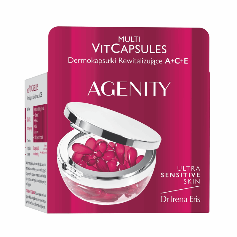 Dr Irena Eris Agenity Multi VitCapsules Dermokapsułki Rewitalizujące A+C+E, 30 szt.