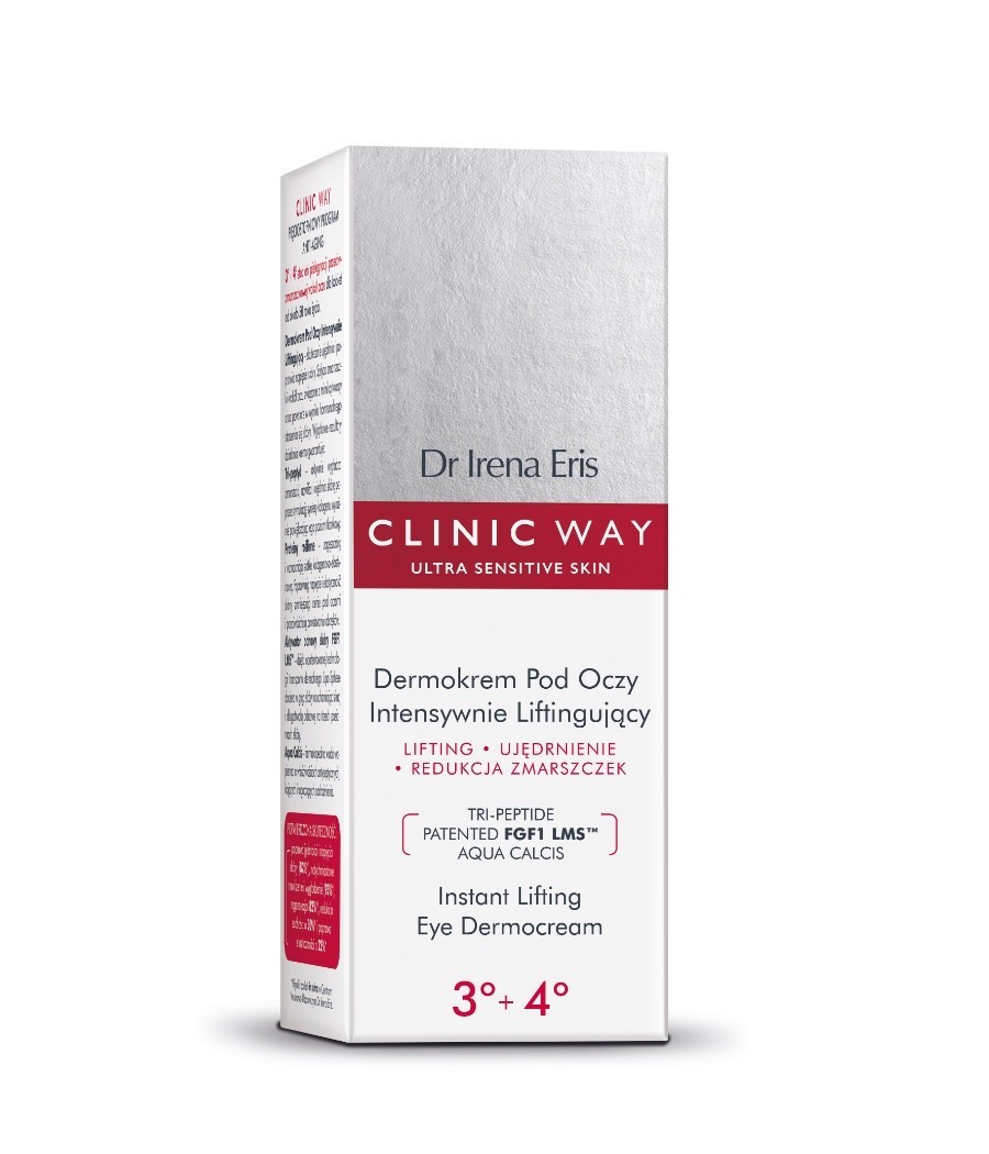 Dr Irena Eris Clinic Way Dermokrem Pod Oczy Intensywnie Liftingujący, 15 ml