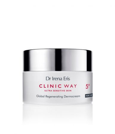 Dr Irena Eris Clinic Way 5° Dermokrem globalnie regenerujący na noc, 50 ml